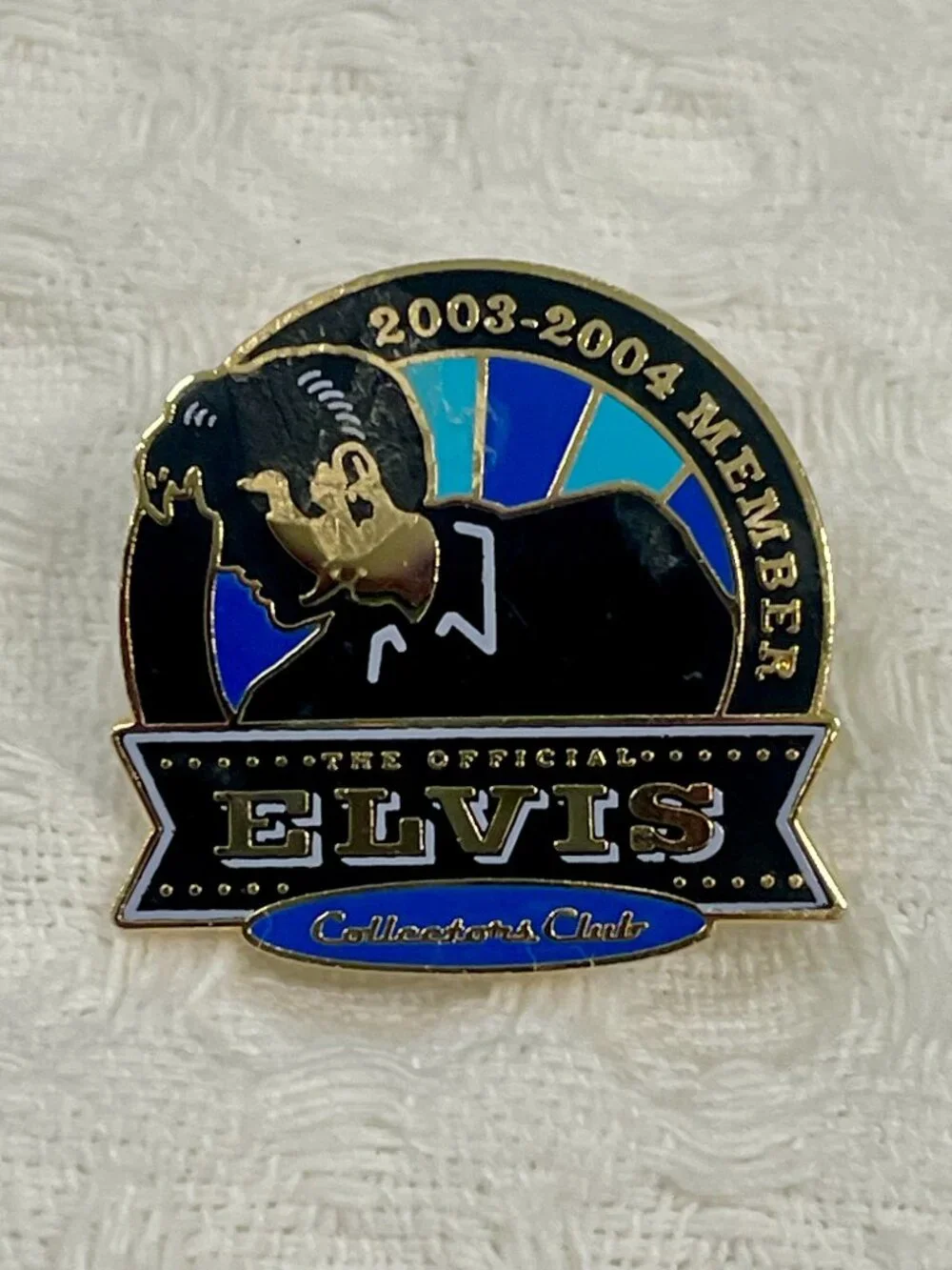The Official Elvis Member Pin Collectors Club 2003-2004